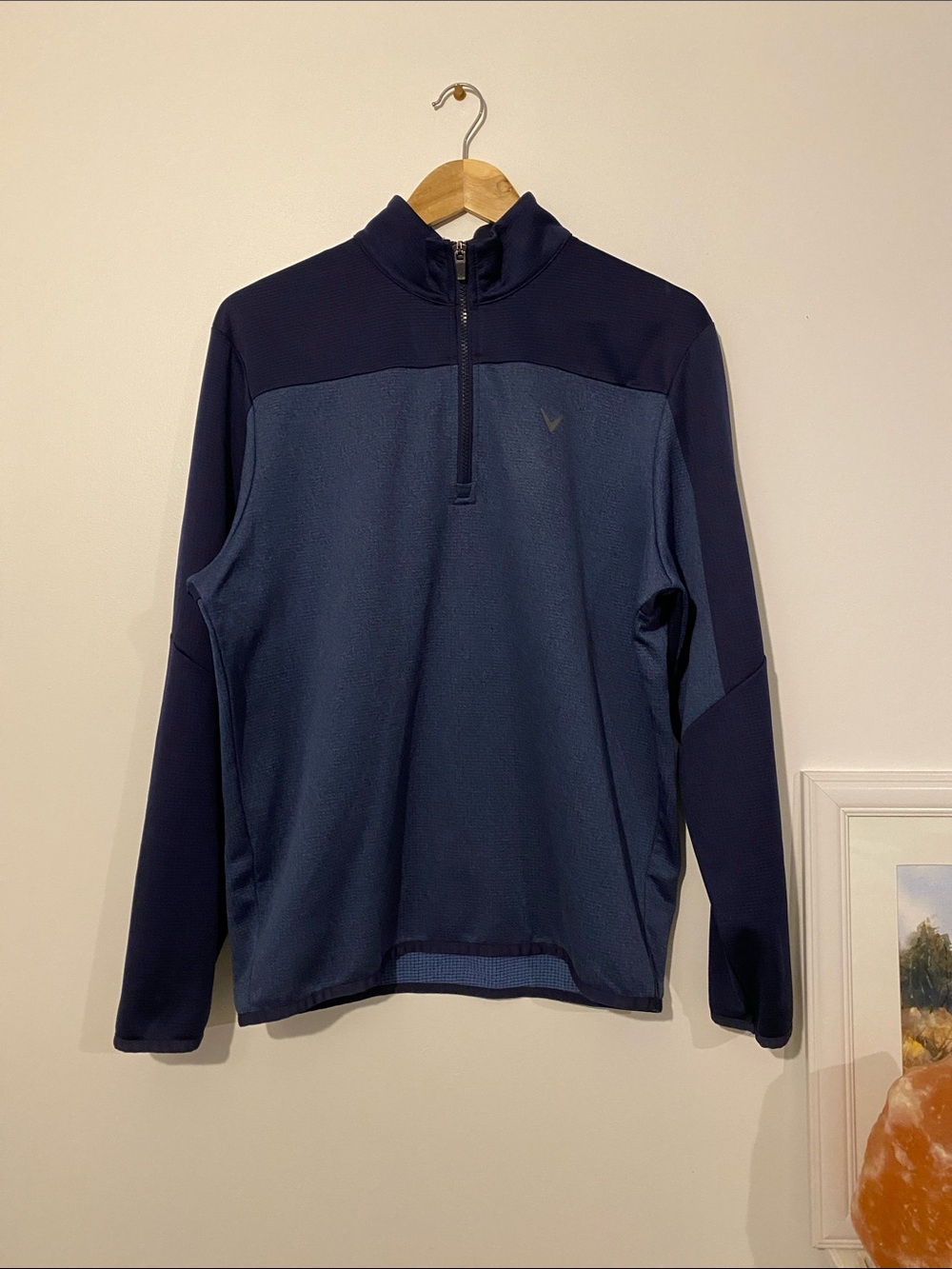Callaway Quarter Zip - Mens S, Navy